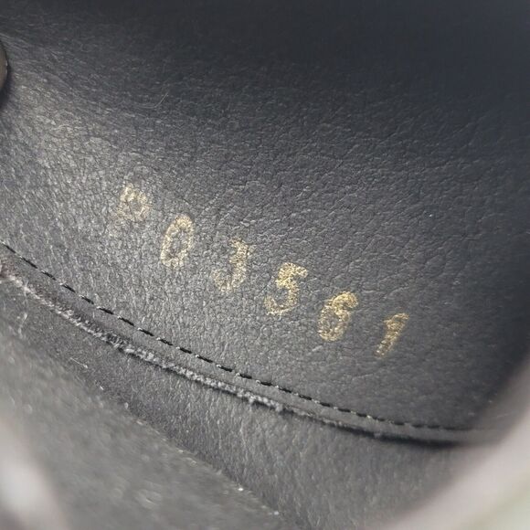 SVegan Gouache Vegan Leather Platform Combat Lace Up Boot Green Size 41 - Picture 8 of 13